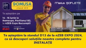e-caldura ecaldura domusa instalatii targ constructii nzeb expo 2024 romexpo