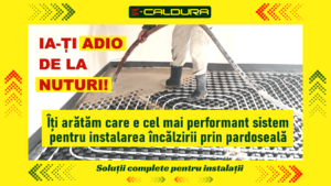 incalzire prin pardoseala placa nuturi vs sistem prindere cleme tacker polistiren extrudat