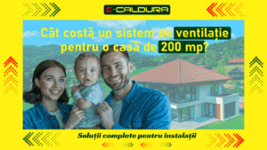 sistem ventilatie recuperare caldura umiditate cantitati pret lucrari manopera materiale 2024