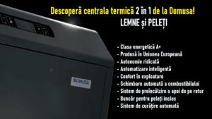 centrala termica mixta domusa teknik dual therma lemne peleti pelete