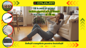 sistem electric cablu ecofloor incalzire electrica prin pardoseala cat costa pret preturi cantitati 2024