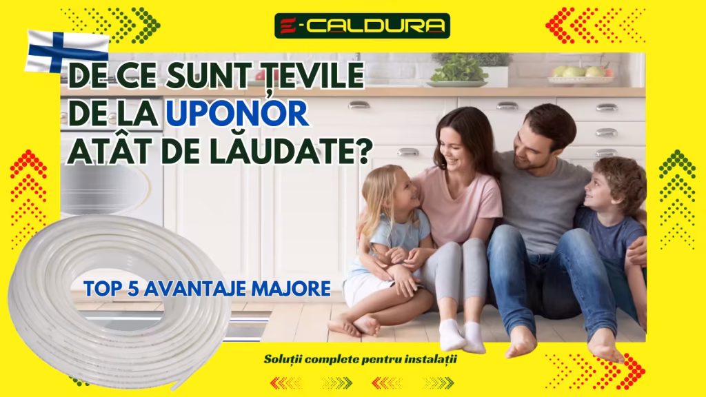 uponor tevi teava instalatii e-caldura