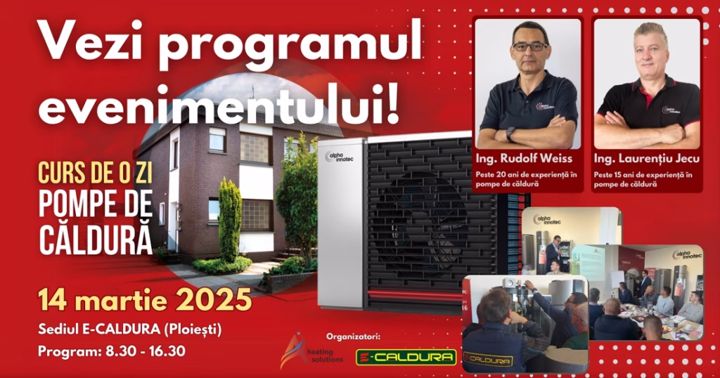 program curs pompe de caldura alpha innotec novelan qvantum e-caldura ploiesti