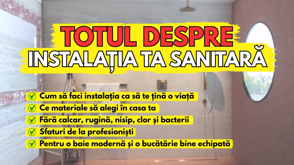totul despre instalatii sanitare instalatie apa rece potabila curata calda menajera e-caldura protejat electrocasnice dedurizare bacterii filtrare