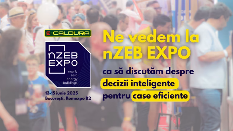 e-caldura nZEB EXPO 2025 ai heating solutions alpha innotec panouri fotovoltaice solare bisol sunmaxx solutii integrate complete tehnologie case eficiente energetic