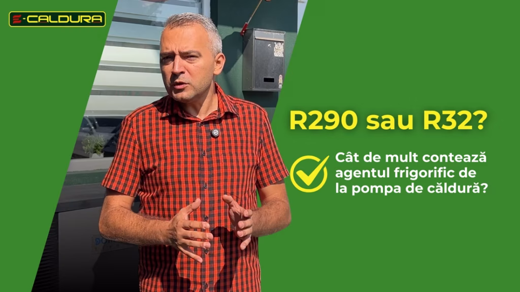 agent frigorific pompa de caldura R290 R32 analiza diferente ce sa alegi