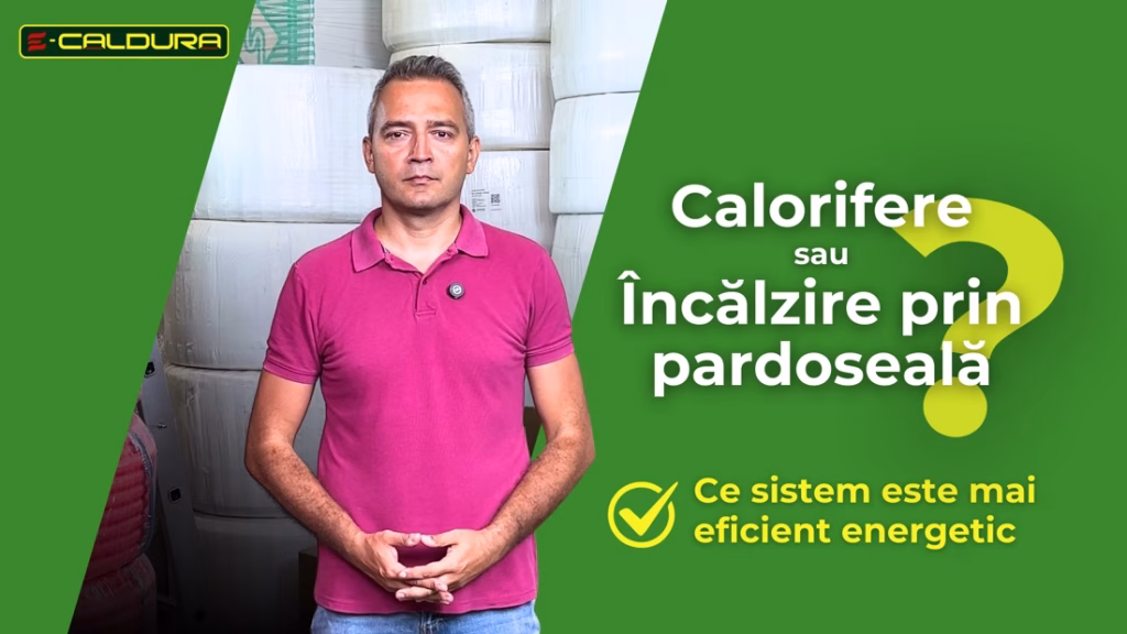 incalzire prin pardoseala sau calorifere avantaje dezavantaje diferente eficienta energetica