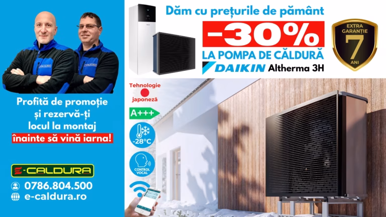 e-caldura promotie pompa de caldura daikin altherma 3 h mt ht