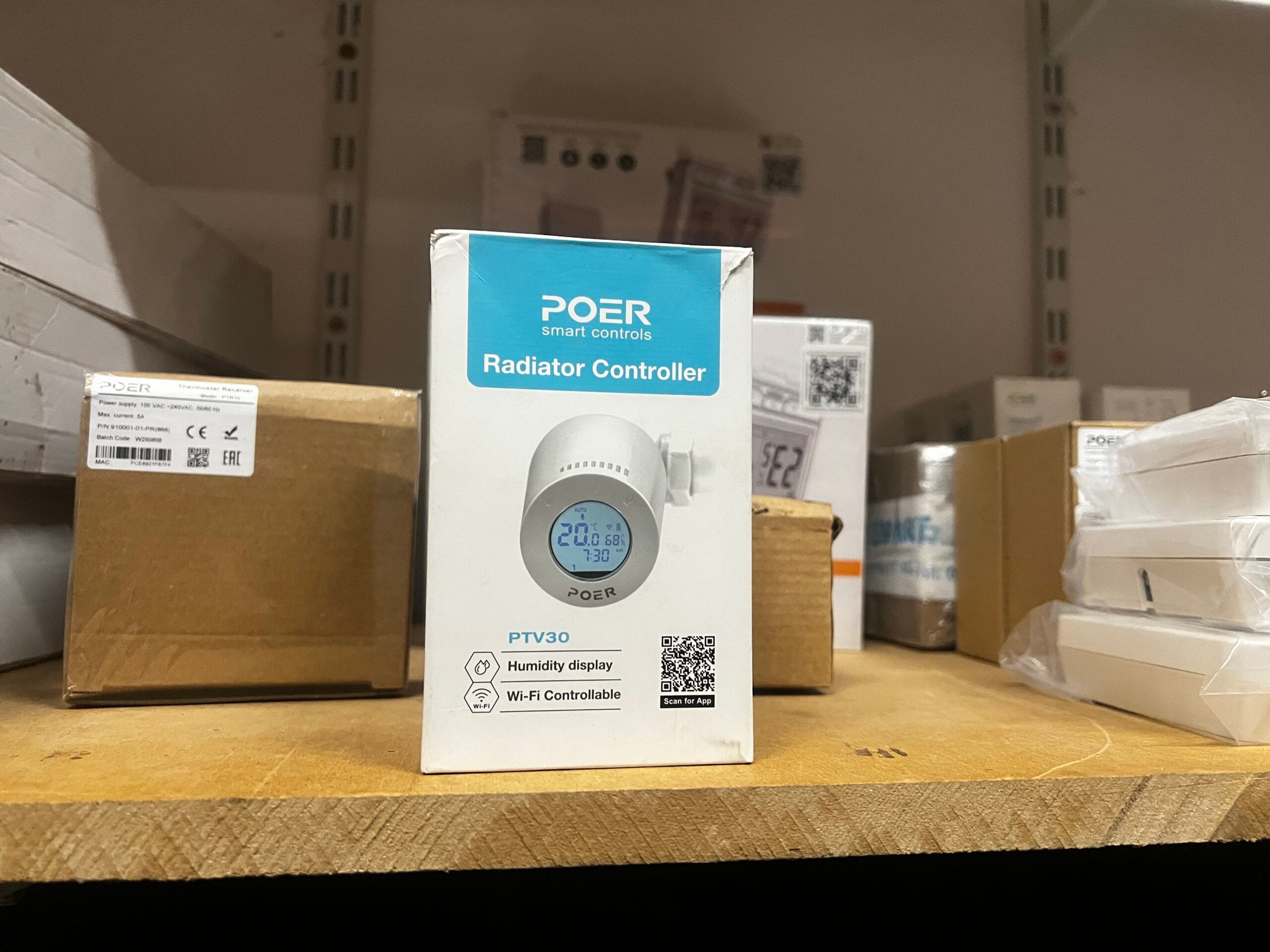 Cap termostatat robinet calorifer POER Smart cu comandă pornit-oprit - imagine 4