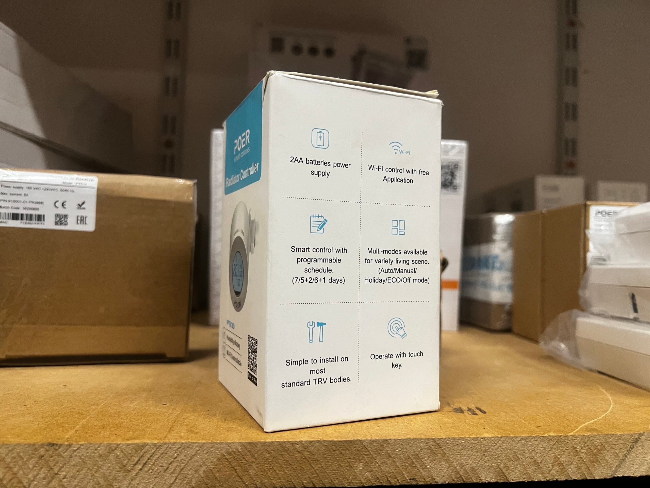 Cap termostatat robinet calorifer POER Smart cu comandă pornit-oprit - imagine 6