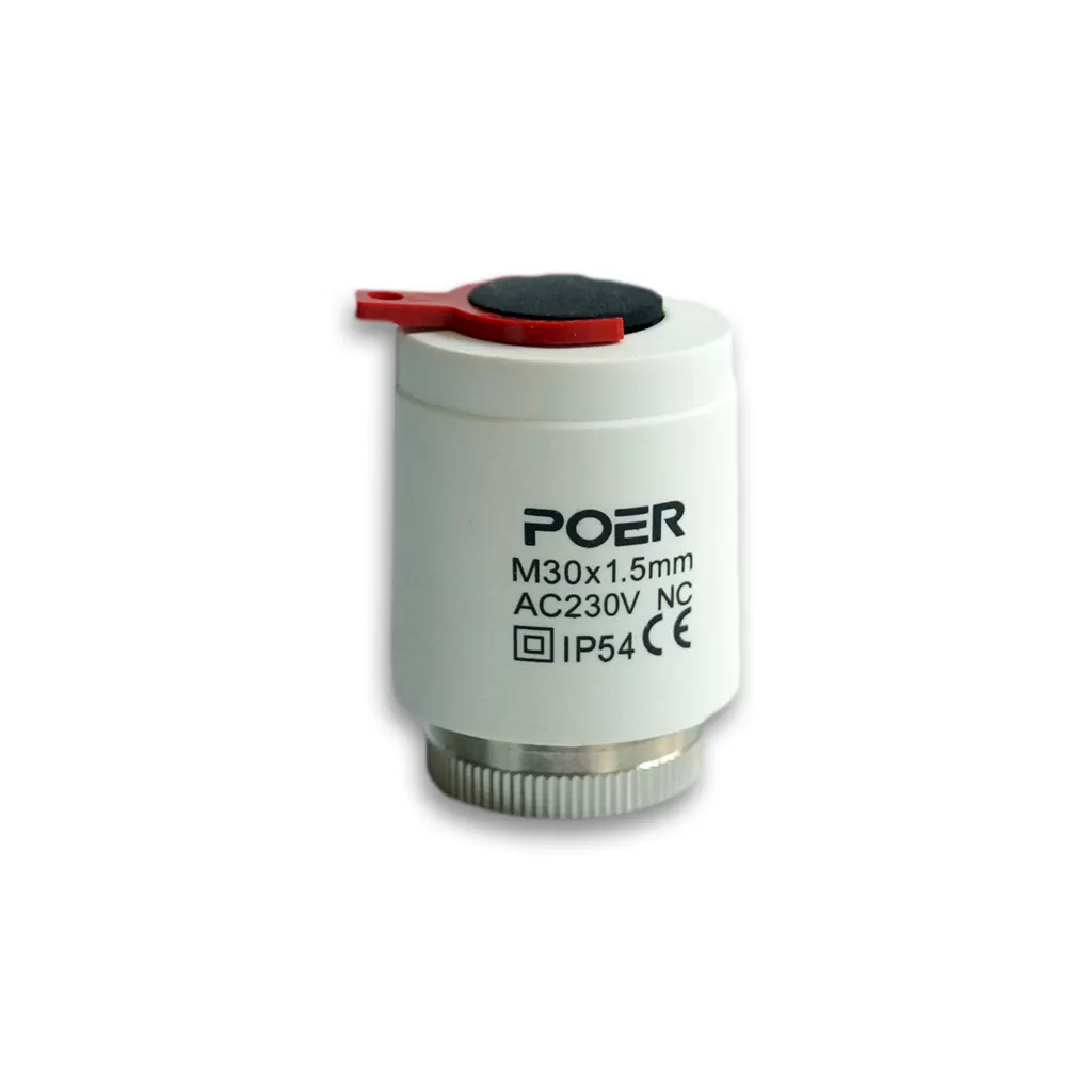 actuator poer smart automatizare control temperatura incalzire pardoseala