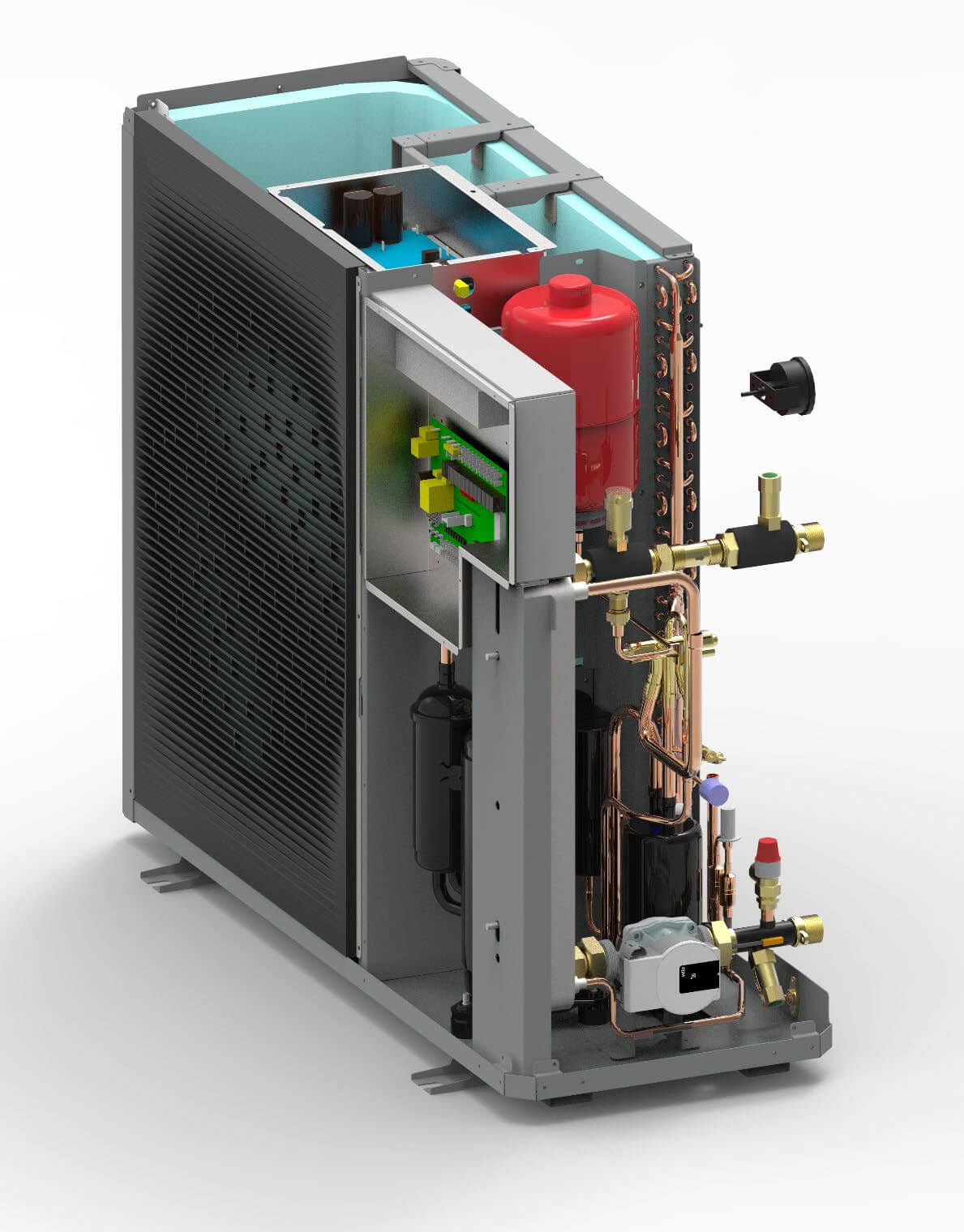 Pompa de caldura aer-apa Domusa Dual Clima HT Pro 12kW (A+++, R290) - imagine 6