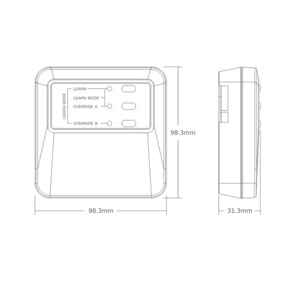 Receptor modul comandă pornit-oprit centrală pentru Termostat POER Smart - imagine 3