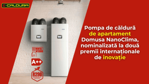 pompa de caldura de interior domusa nanoclima apartament