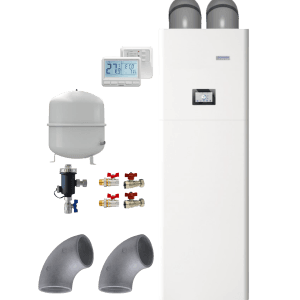 pachet pompă de căldură de apartament pompa caldura montaj interior boiler integrat domusa teknik nanoclima hdx